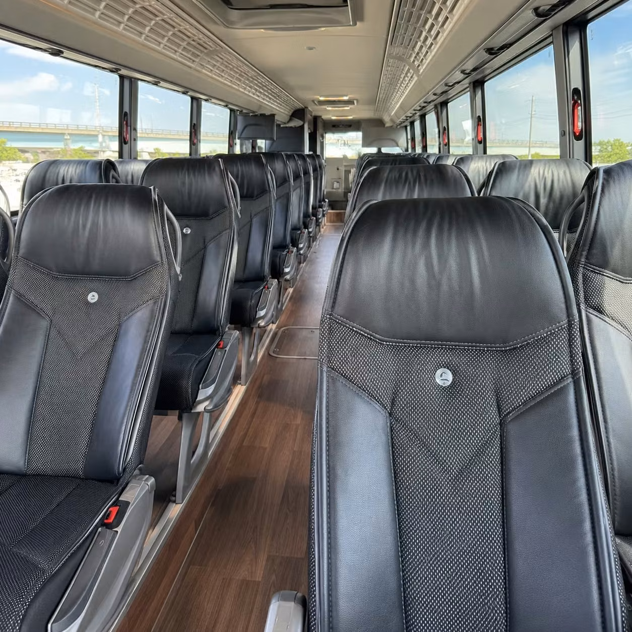 charter bus rentals for stockton weddings