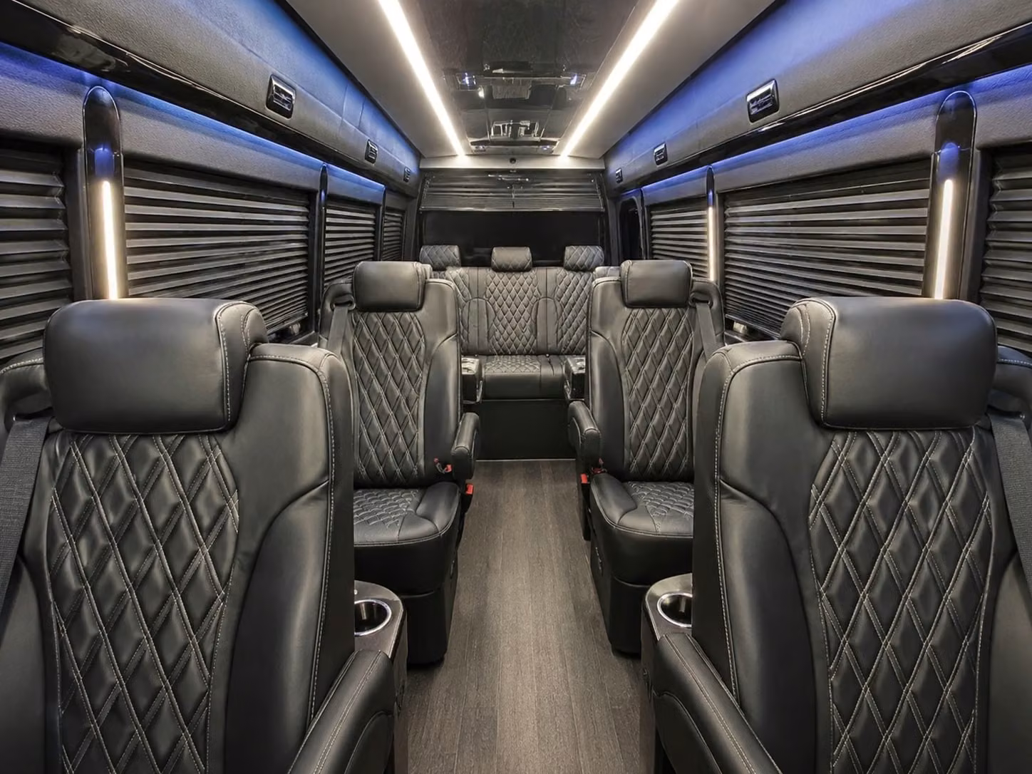 sprinter van with driver interior