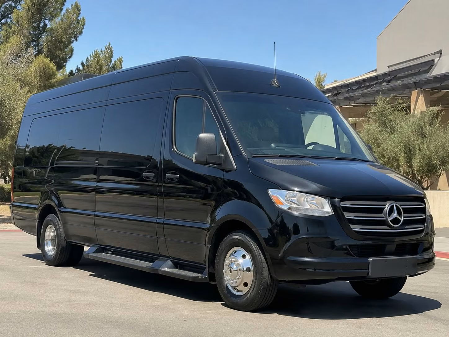 sprinter van with driver