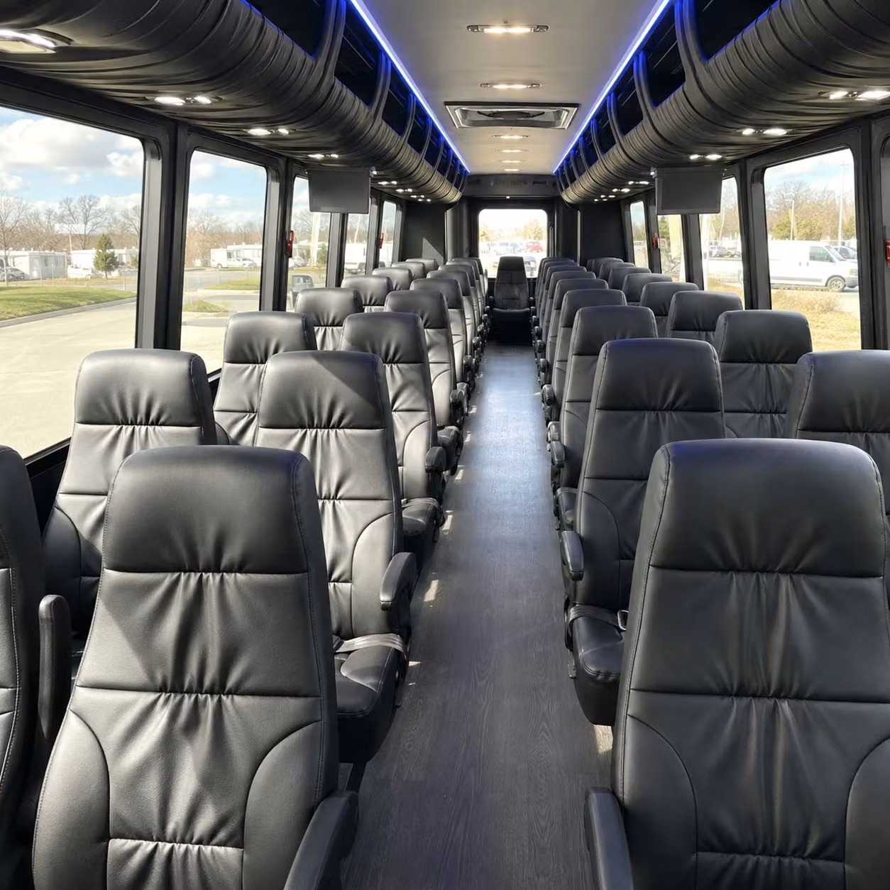 stockton 28 passenger minibus rental
